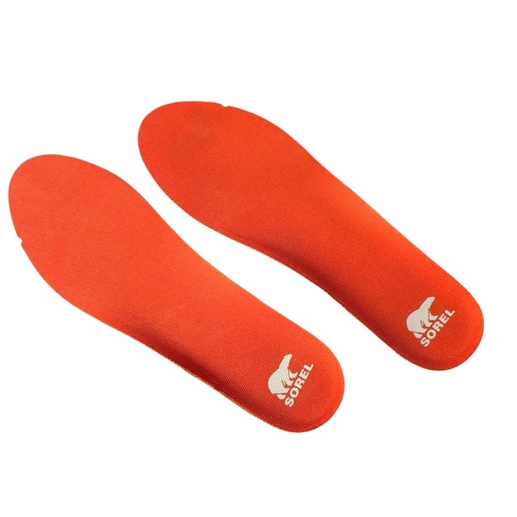 Sorel Orange Women’s Shoe Insoles, 9.5-10.5 shoe size - Picture 2 of 7